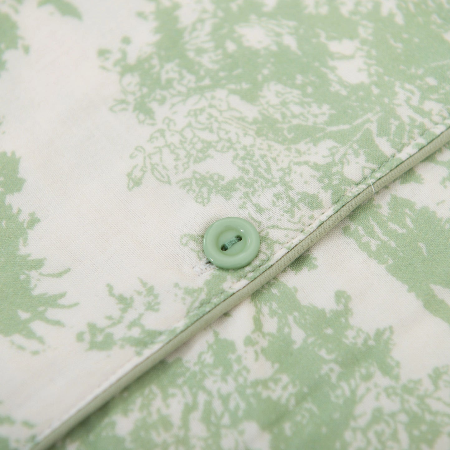Nomira Sage Garden - Green Toile Print Pyjama Set - Nomira