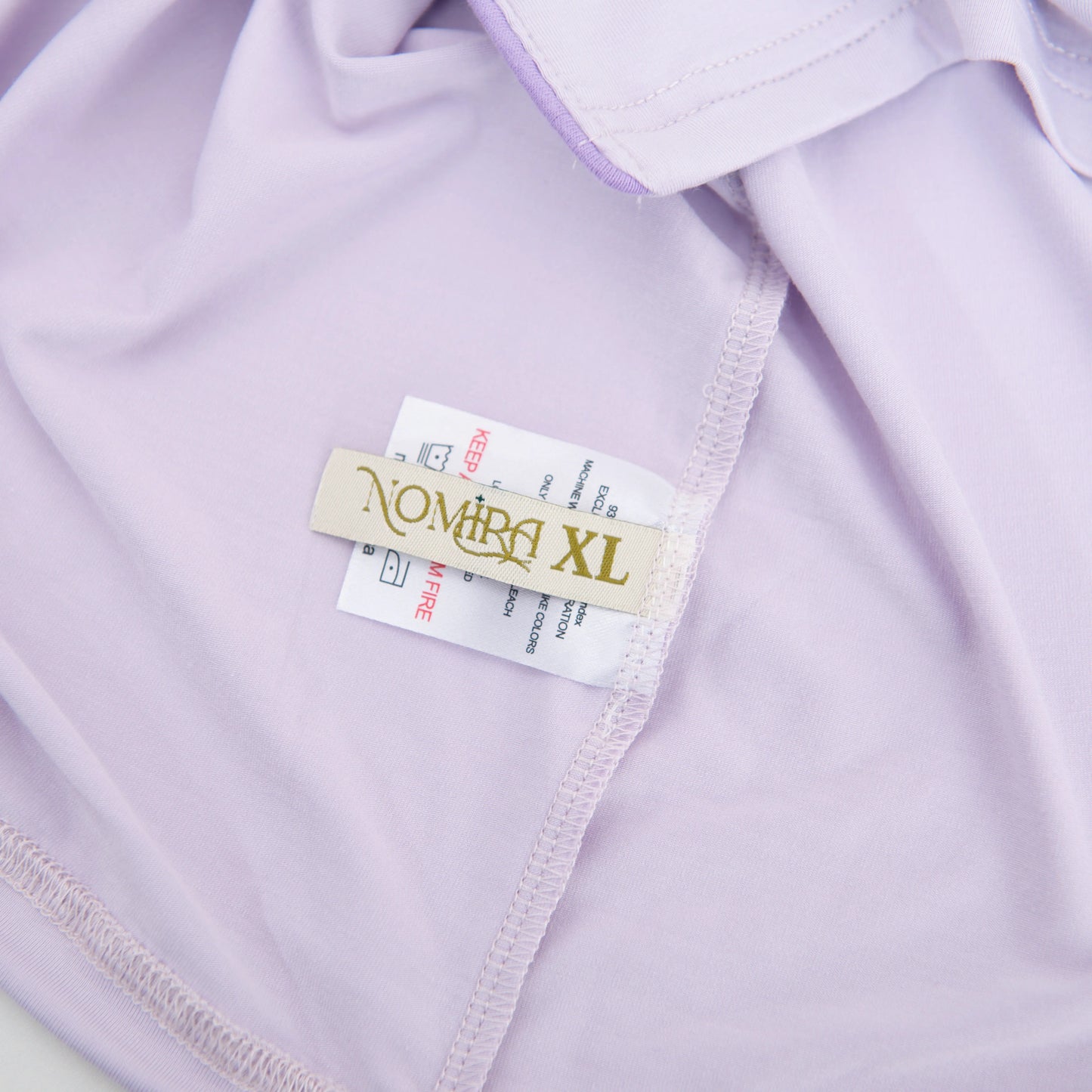 Nomira Lilac Twilight - Lavender Solid Pyjama Set - Nomira
