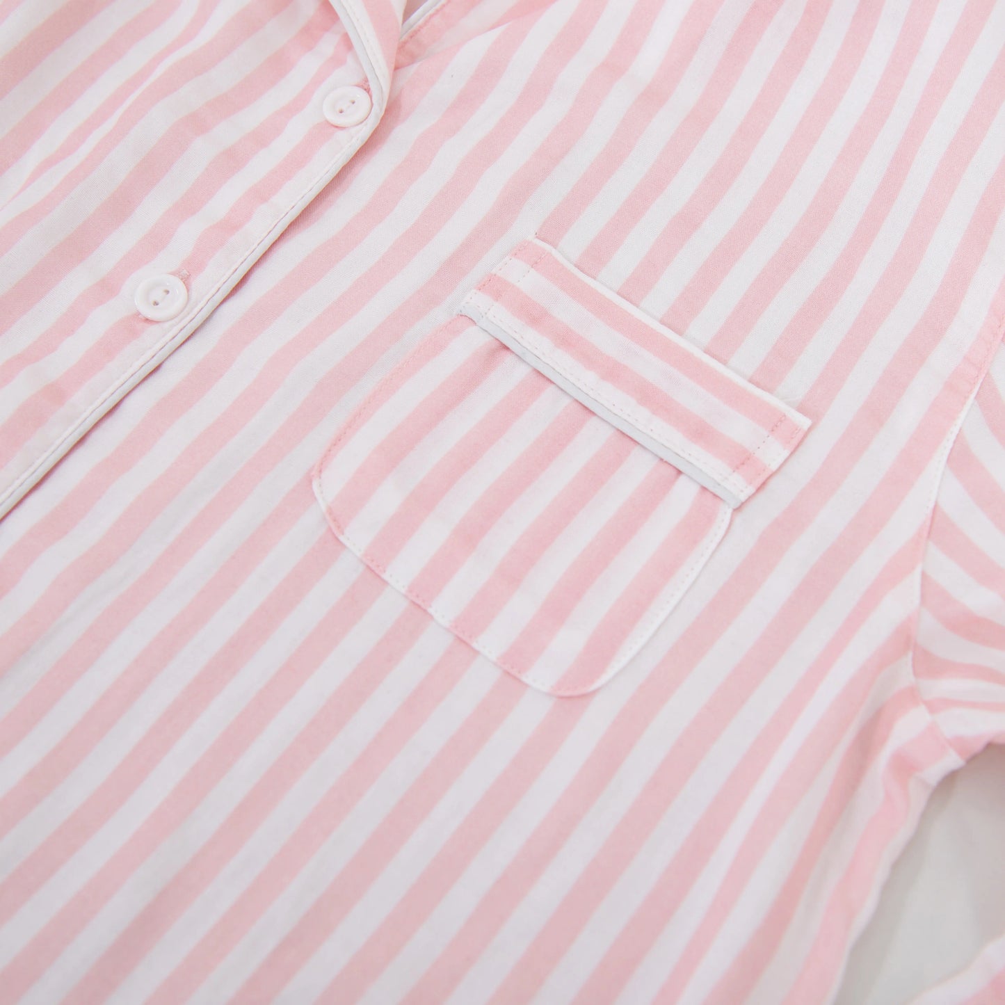 Nomira Cotton Candy Dream - Pink Stripe Pyjama Set - Nomira