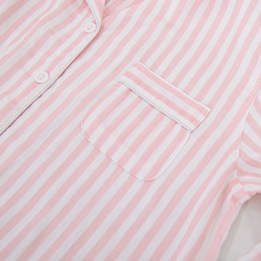 Nomira Cotton Candy Dream - Pink Stripe Pyjama Set - Nomira