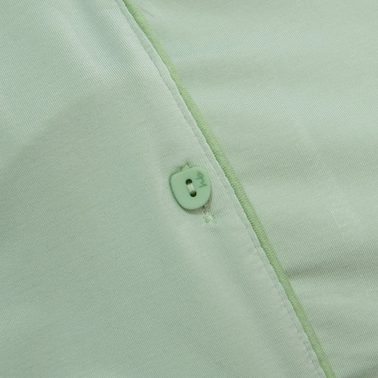 Nomira Sage Whisper - Green Solid Pyjama Set - Nomira