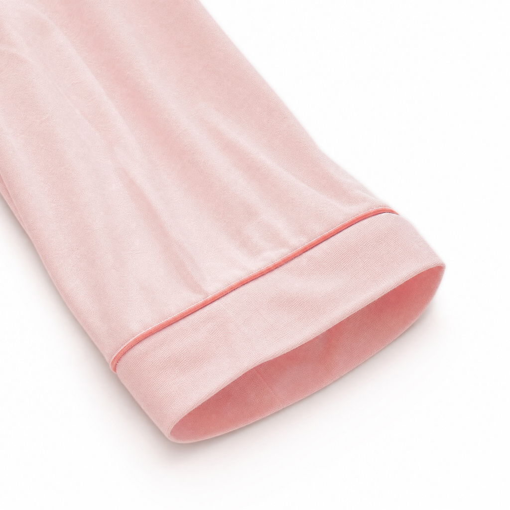Peach Meadow - Peach Solid Pyjama Set