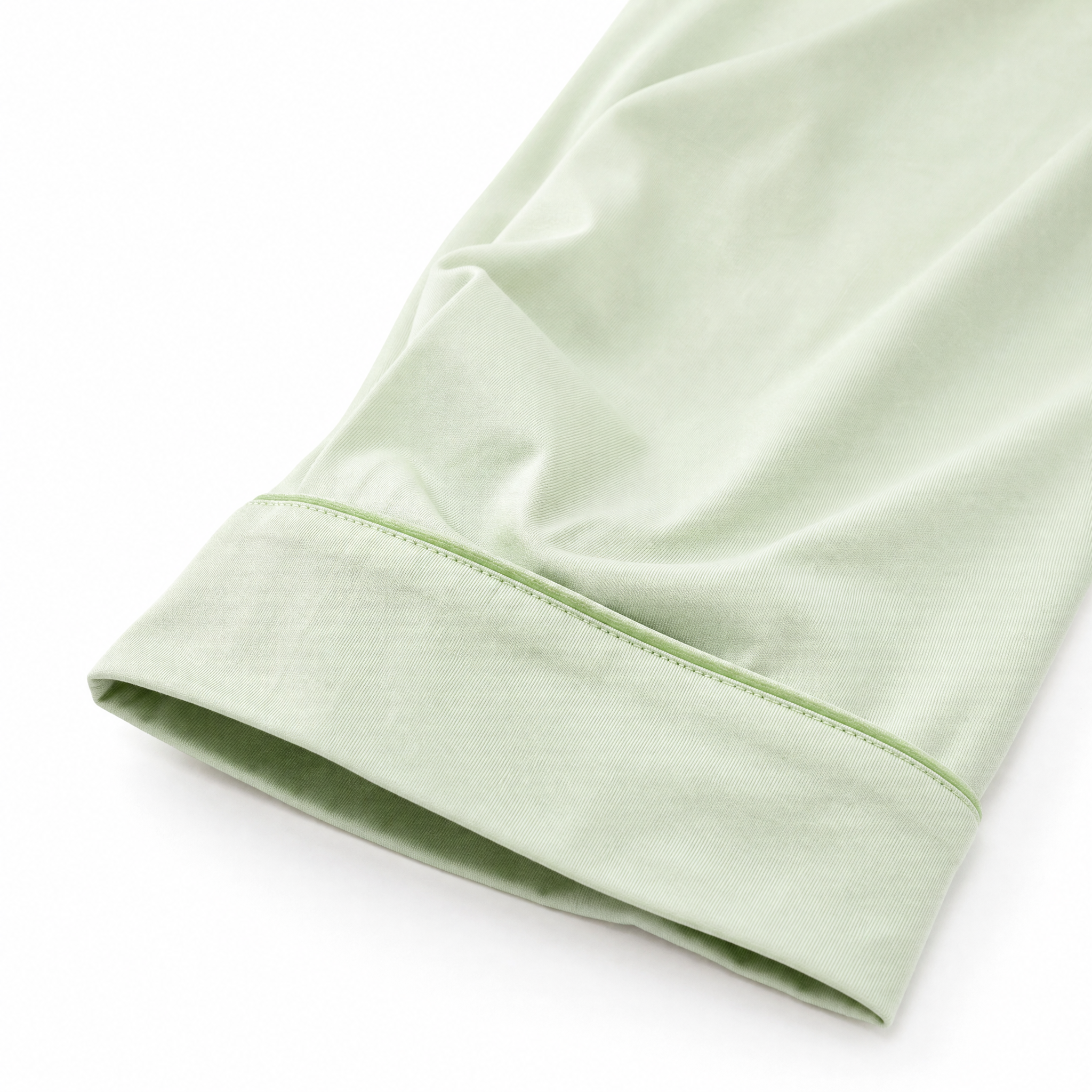 Sage Whisper - Green Solid Pyjama Set